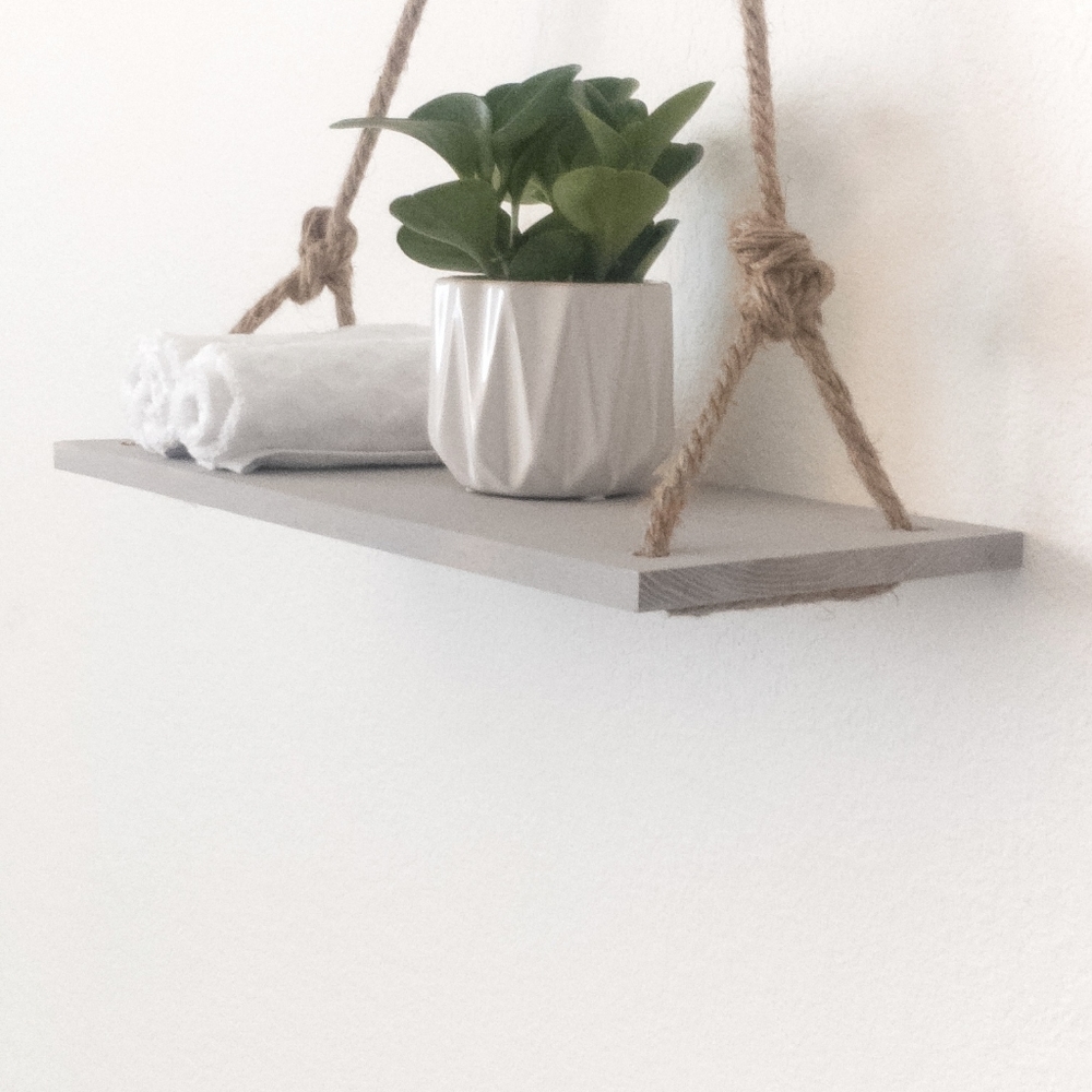 Boho Rope Hanging Shelf - Picture 2 of 10
